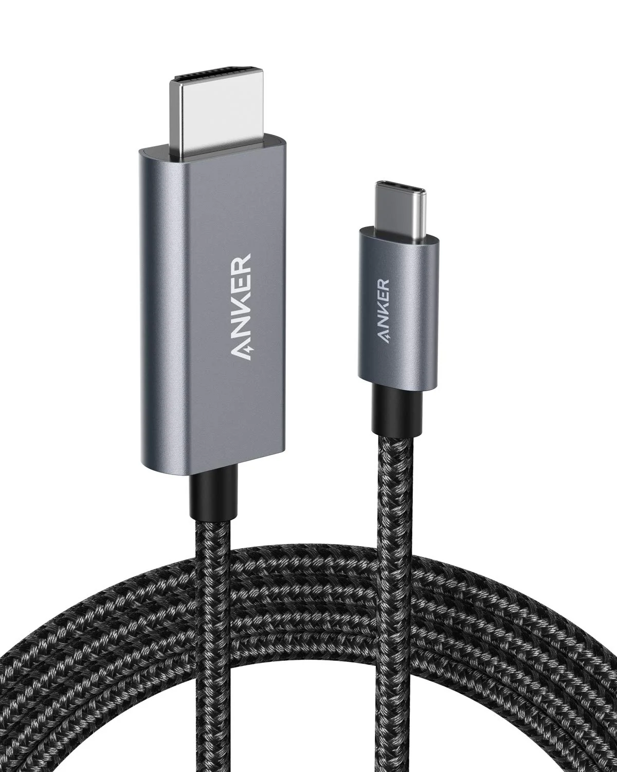 Anker USB-C To HDMI Nylon Cable 6FT Black Iteration 1