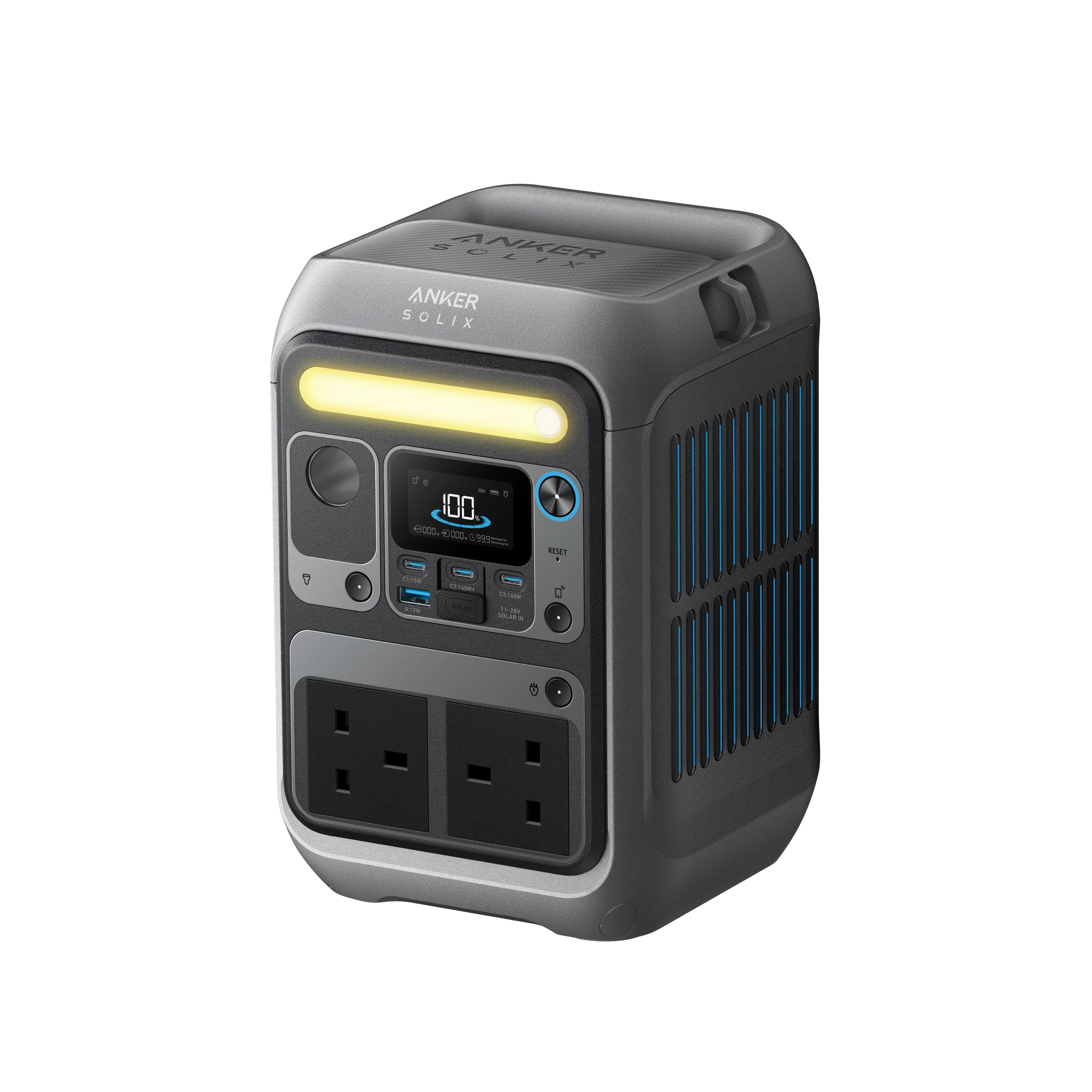 Anker SOLIX C300 Portable Power Station - 288Wh | 300W - A17222Z1