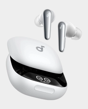 Anker Soundcore Liberty 4 Pro True-Wireless Earbuds Noise Cancelling 10.5mm driver IPX5 40 Hours Playback White A3954H21