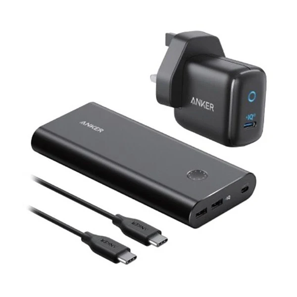 ANKER B1376K11 POWERCORE+ 26800 PD 45W WITH POWERPORT III MINI 30WBLACK