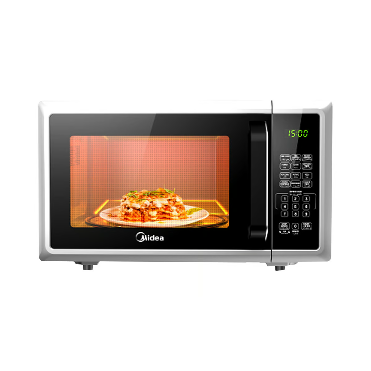 MIDEA MICROWAVE OVEN DIGITAL 25LTR SILVER-EM925A2GU-SL