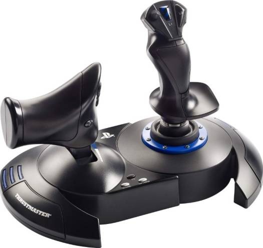 Thrustmaster T.Flight Hotas 4 Flight Joystick For PS4 / PS5 / PC | H.O.T.A.S System Black